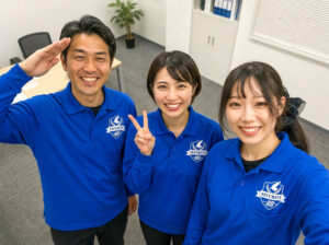 ワールドカップ開幕！私たちの制服も「ジャパンブルー」です⚽✨